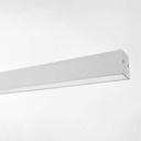 PLAFÓN TIMBER NEGRO 40W 4000K 1700mm