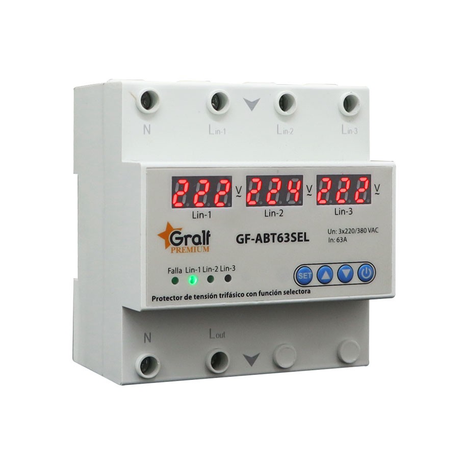 SELECTOR AUTOMÁTICO DE FASE 63A