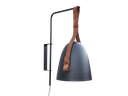 APLIQUE DE PARED VIKING NEGRO MATE