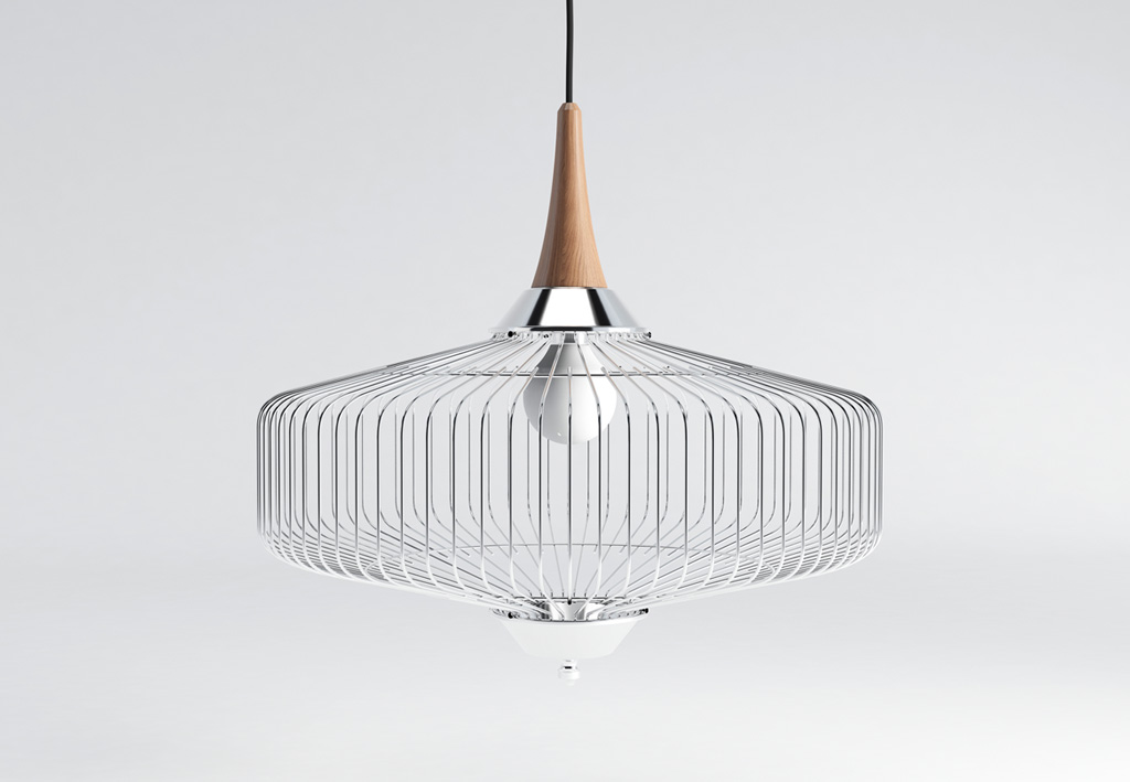 COLGANTE ALHAMBRA CROMO