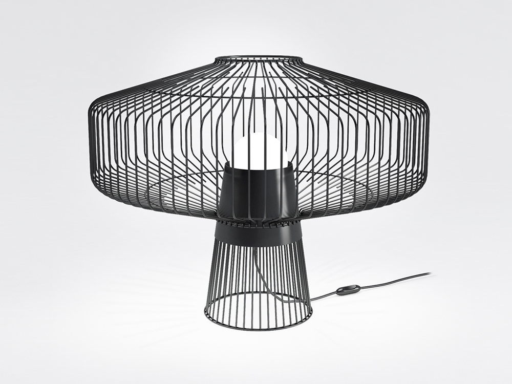 LÁMPARA DE MESA ALHAMBRA NEGRA