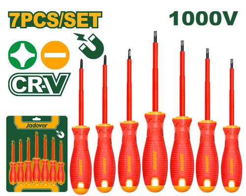DESTORNILLADOR - SET AISLADO 1000V 7 PIEZAS