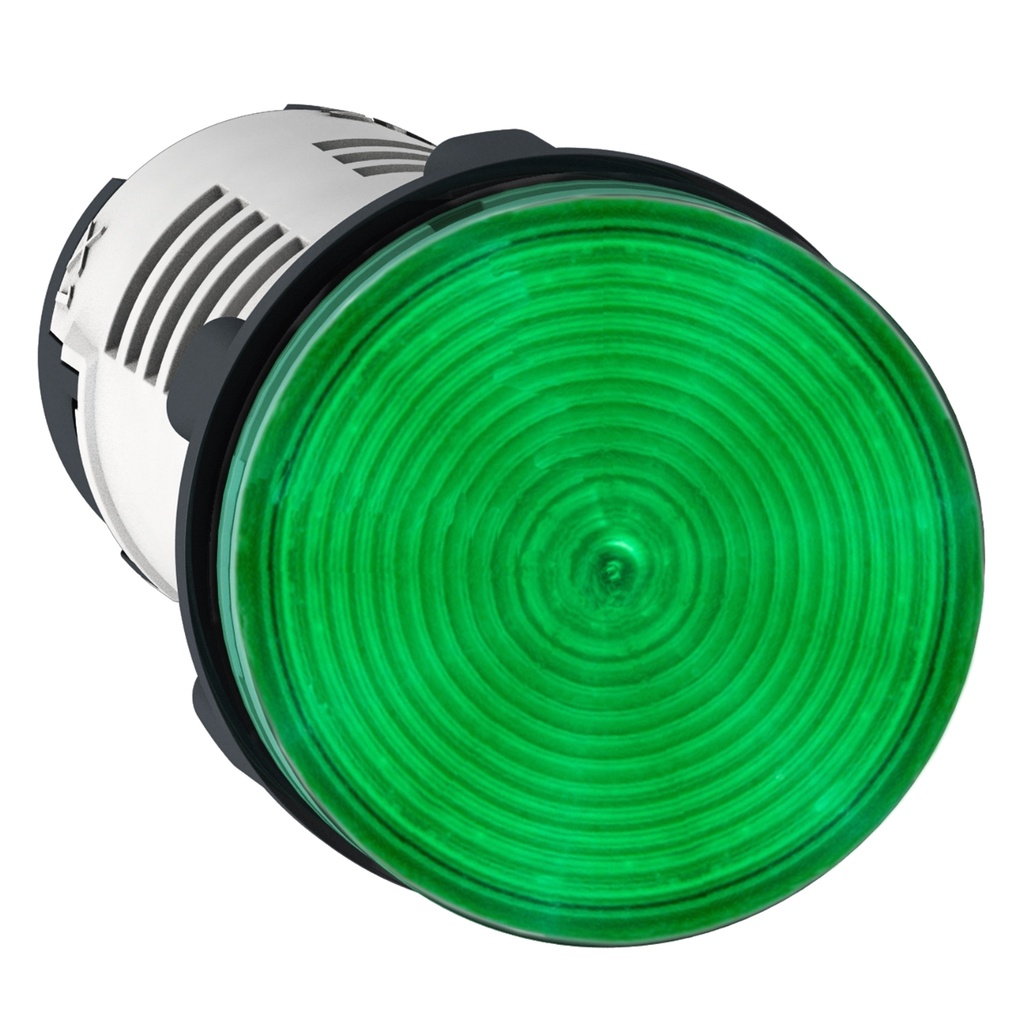 INDICADOR LUMINOSO VERDE LED 230VCA
