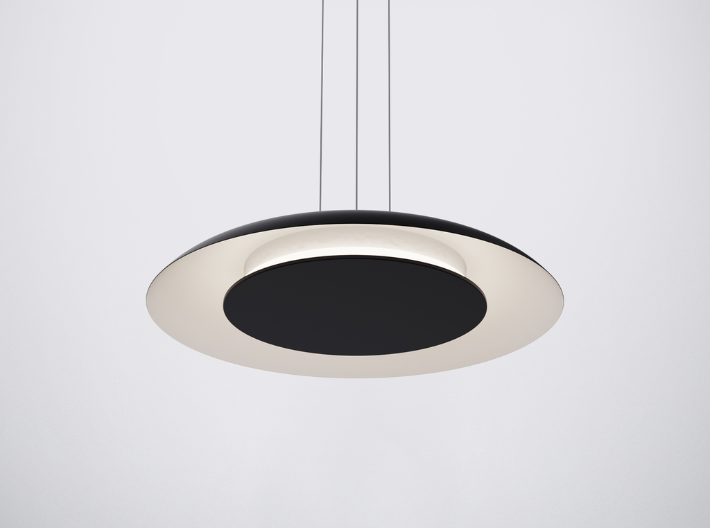 COLGANTE LED FUN NEGRO 30W Ø 400mm X H 1500mm DIM