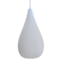 COLGANTE GUADALUPE BLANCO 40X21