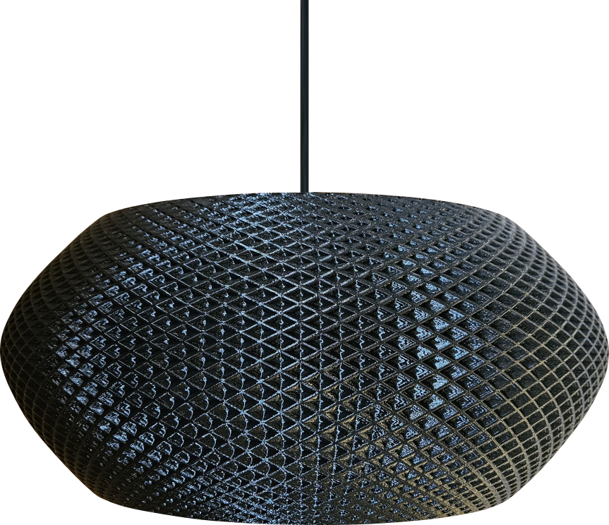 COLGANTE MANUELA NEGRA 40CM