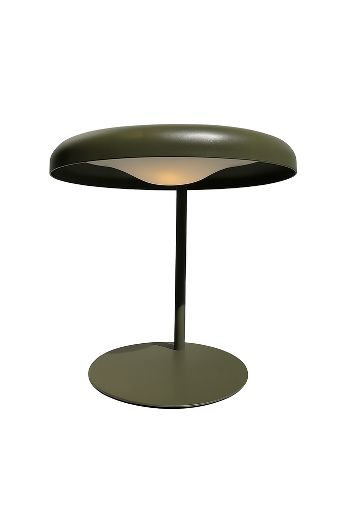 LÁMPARA DE MESA GOTA 40 OLIVA