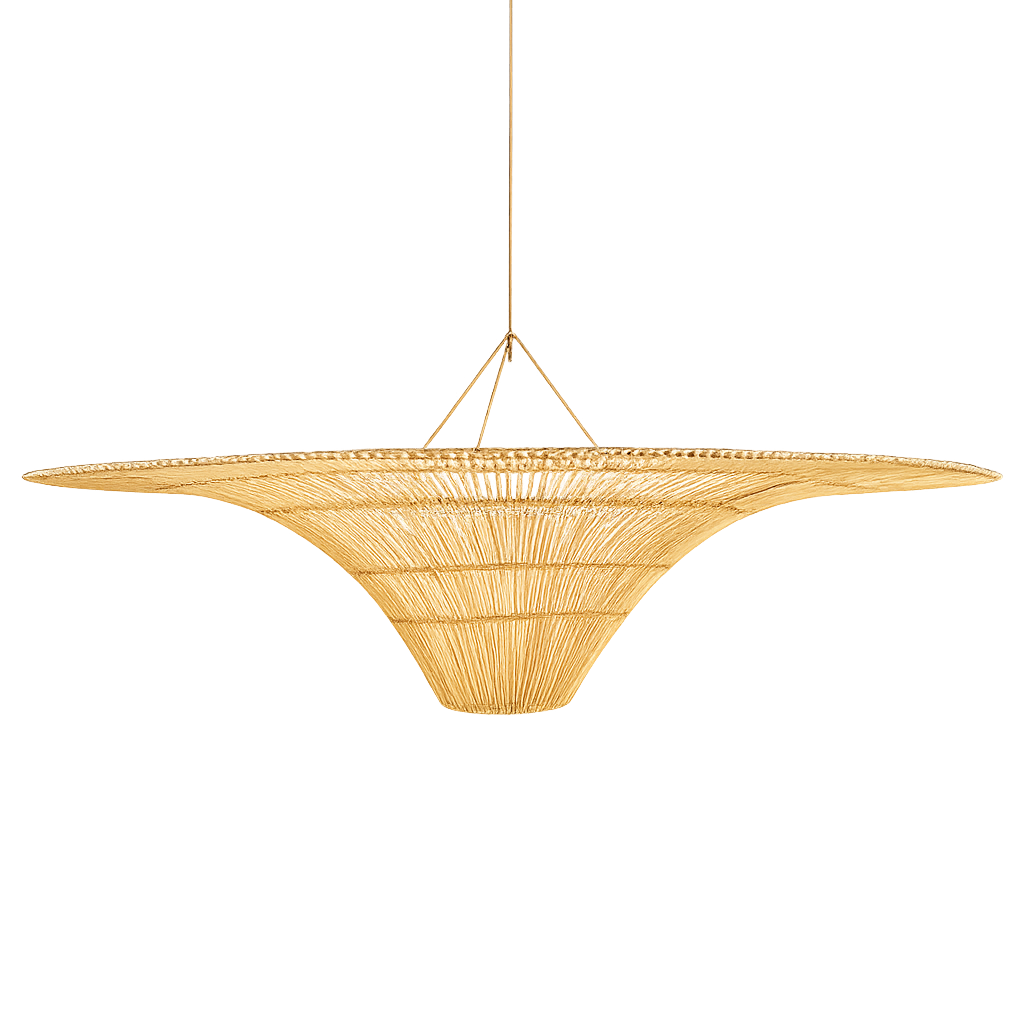 APLIQUE RATAN UFO 80CM