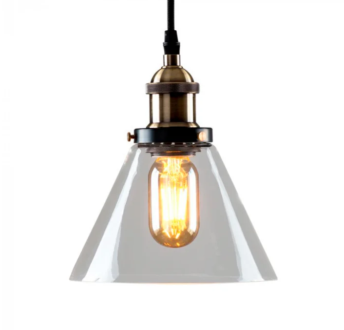 COLGANTE VIDRIO HARLEM E27