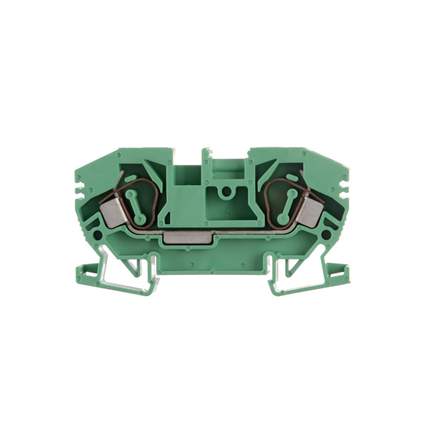 BORNERA A RESORTE BKF VERDE 6mm²