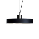 COLGANTE 1 LUZ  Ø480mm NEGRO Y NIQUEL