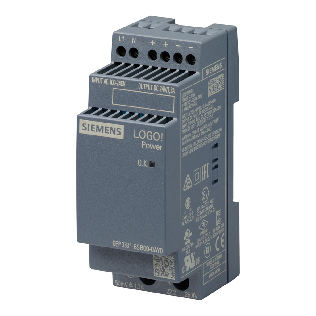 LOGO FUENTE POWER 220V 24VCC 1.3A   