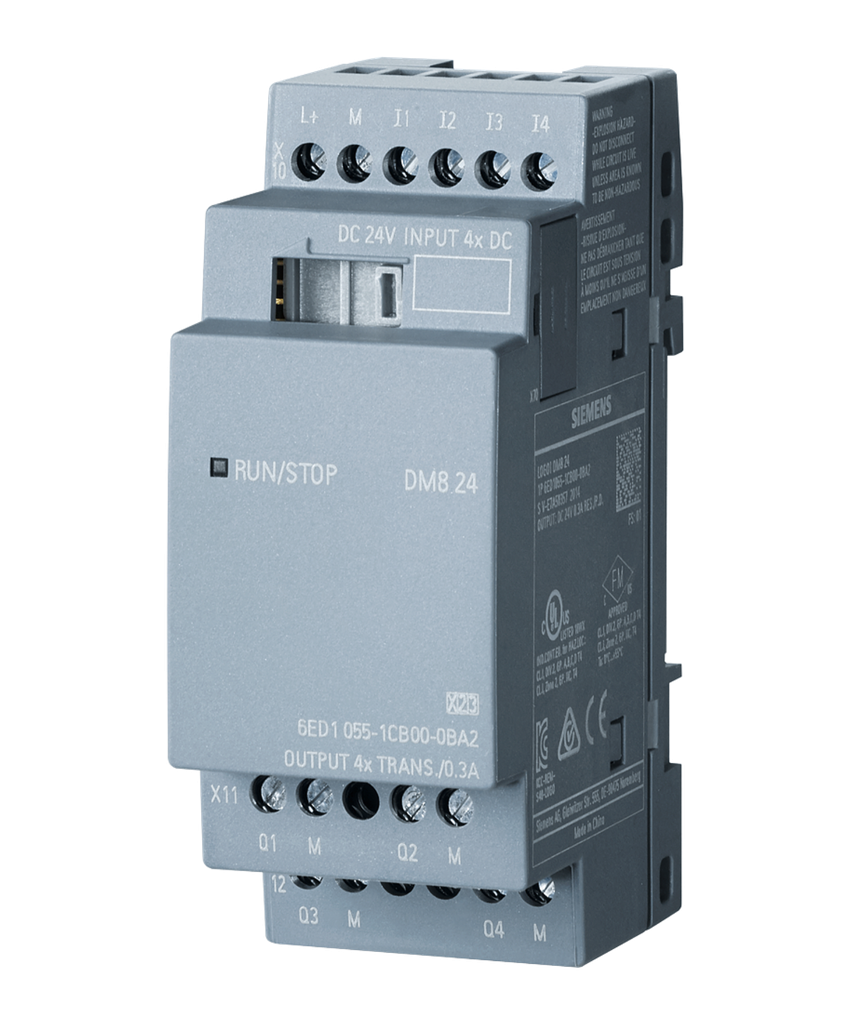LOGO MODULO DM8 V8 24VDC TRANSISTOR