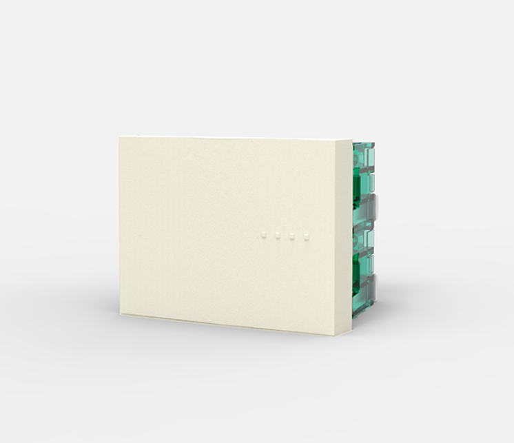 BAUHAUS BL MOD.COMBINAC. TECLA DOBLE