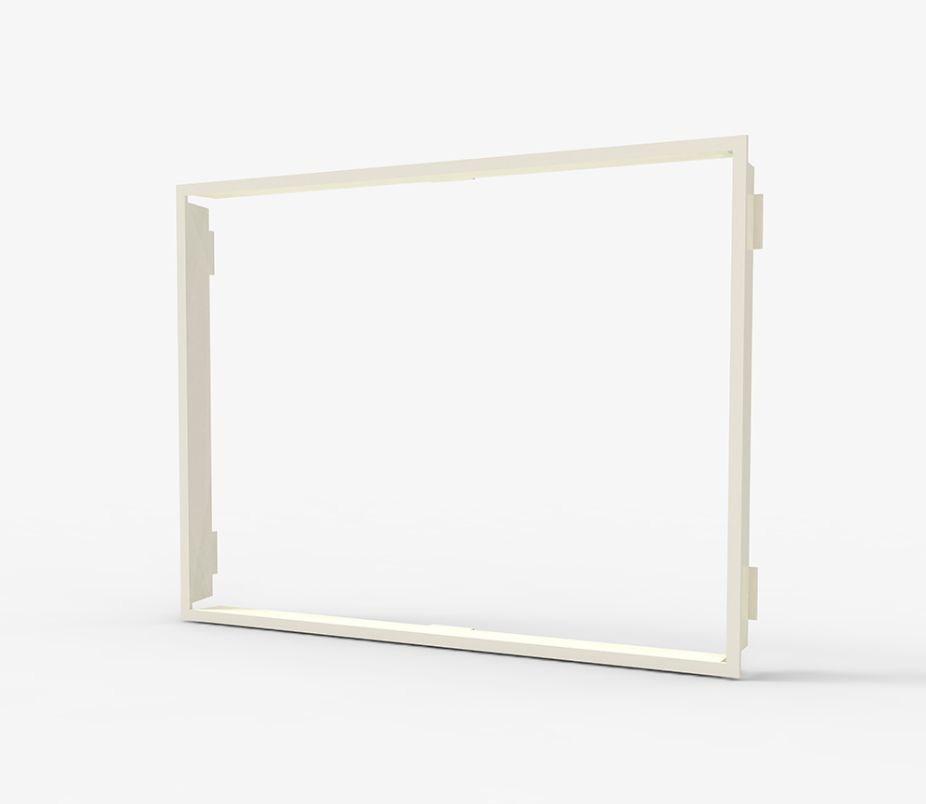 BAUHAUS RIBETE DE TERM. 8 MOD. BLANC