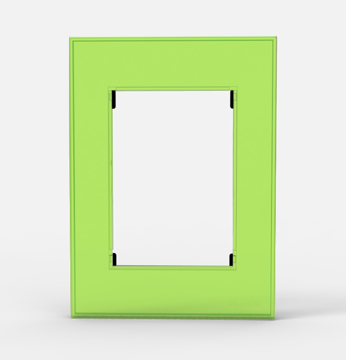 BAUHAUS TAPA VIDRIO VERDE           