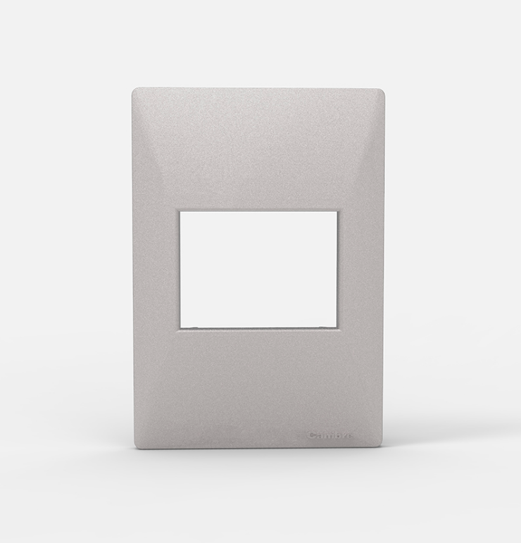 CAMBRE SXXII ALUMINIO TAPA 2 MODULOS