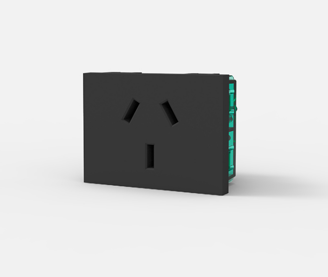 CAMBRE TOMA CON NEUTRO 20A GRIS     