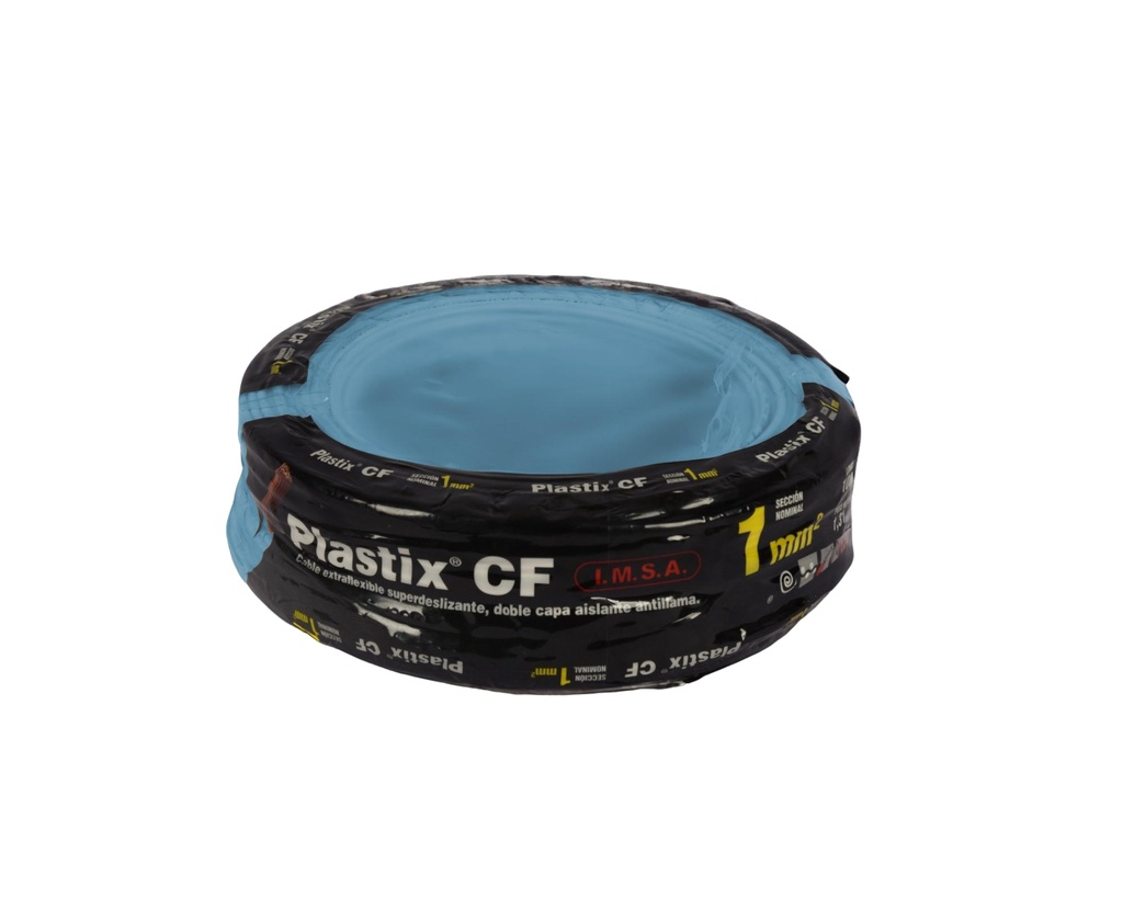 CABLE IMSA CF 1X  1.0mm² X100M CELESTE