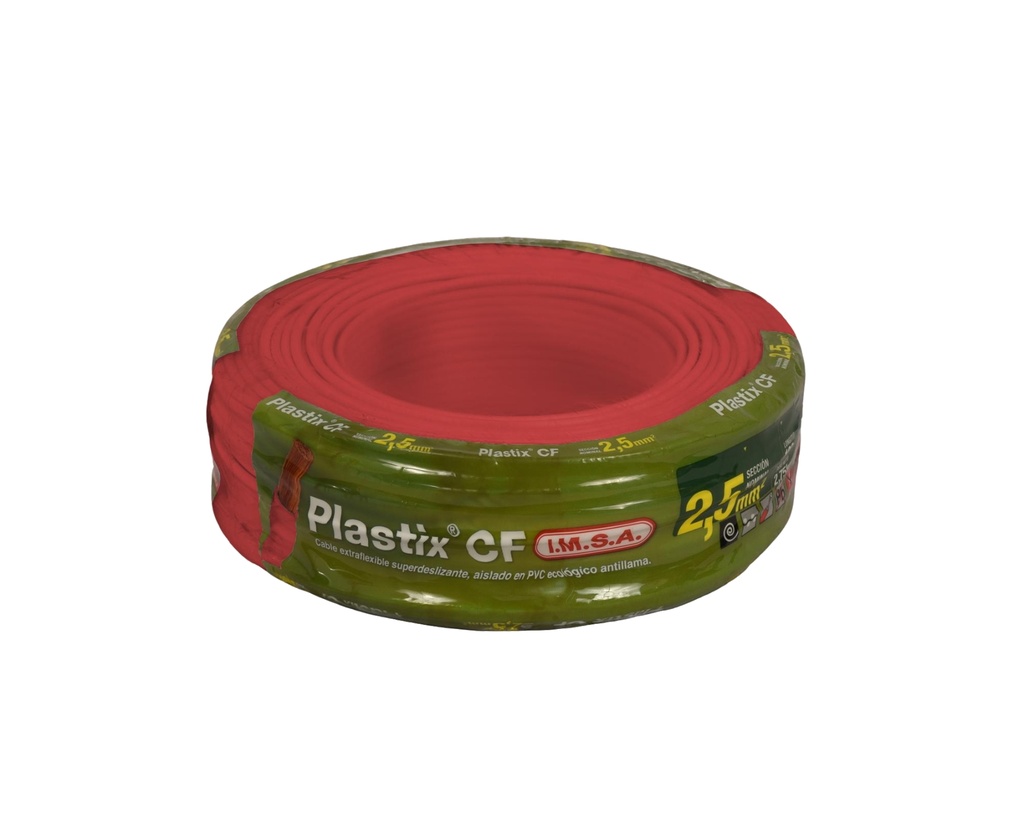 CABLE IMSA CF 1X  2.5mm² X100M ROJO 