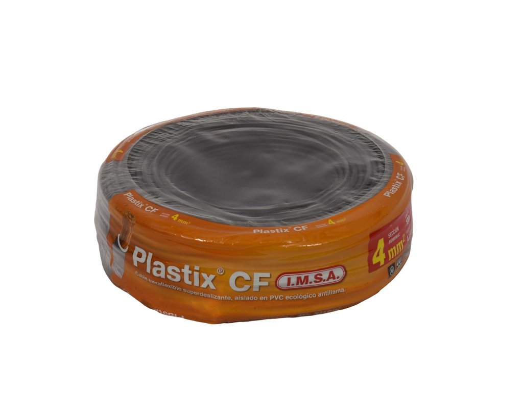 CABLE IMSA CF 1X  4mm² X100M NEGRO  