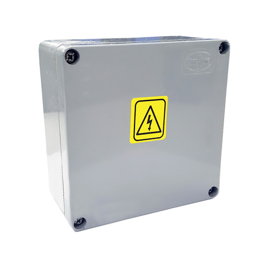 CAJA ALUMINIO ESTANCA 150X150X 75   