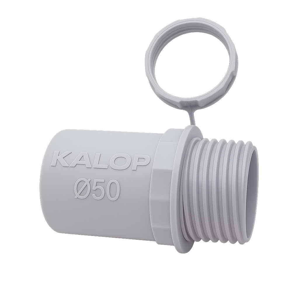 CAÑO PVC SEMI PESADO CONECTOR Ø 50mm IP44