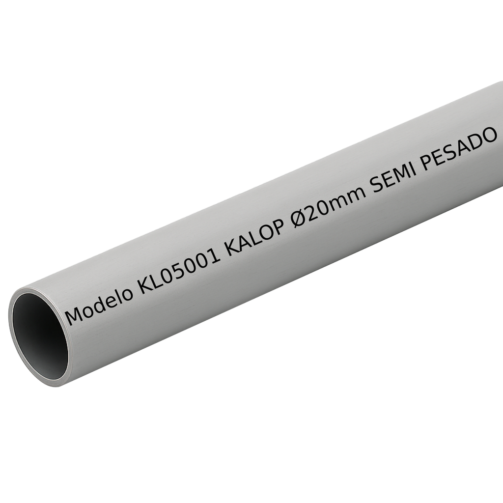 CAÑO PVC SEMI PESADO Ø 20mm