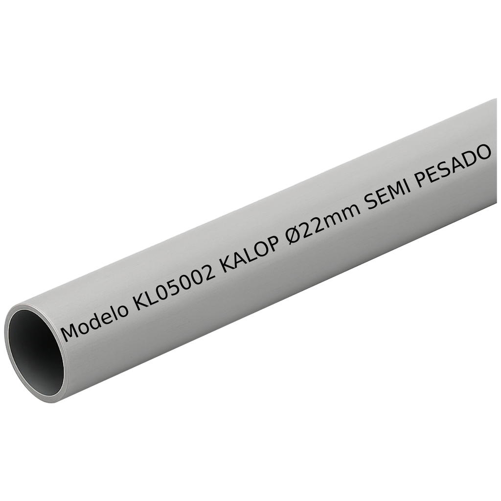 CAÑO PVC SEMI PESADO Ø 22mm