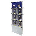 GABINETE P/ 6 MED.MONOF. ARMADO PVC