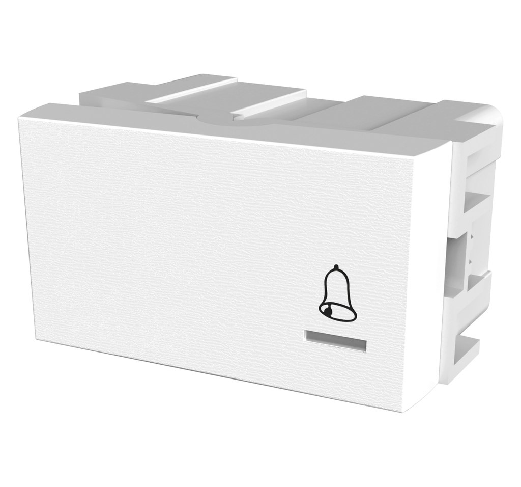 JELUZ - PLATINUM MÓDULO PULSADOR BLAN