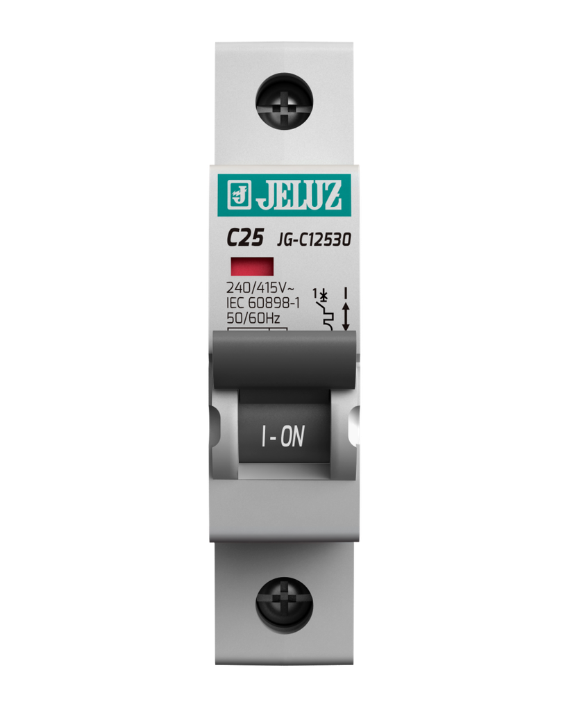 TERMOMAGNETICA 1X 25A DIN JELUZ 4,5KA