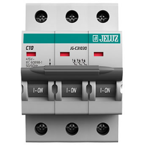 TERMOMAGNETICA 3X 10A DIN JELUZ 4,5KA