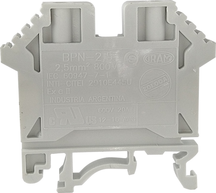 BORNERA BP   2.5mm²  ZOLODA