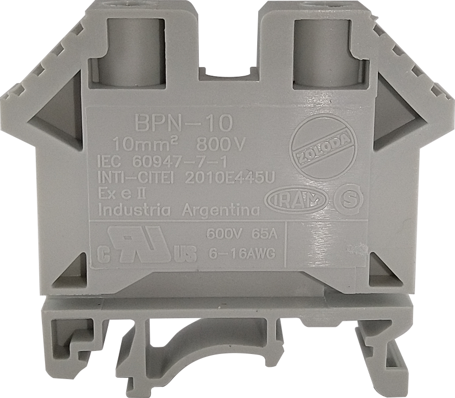 BORNERA BP  10mm²  ZOLODA