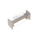 BORNERA REPARTIDORA BIPOLAR 15 CONEXIONES 125A