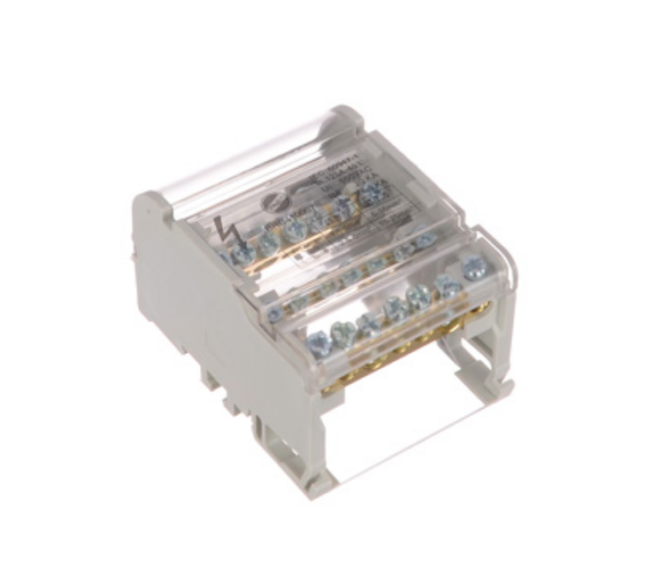 BORNERA REPARTIDORA TETRAPOLAR  7 CONEXIONES 125A