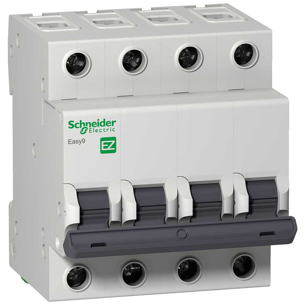 TERMOMAGNETICA 4X 25A  SCHNEIDER EASY9 4,5KA