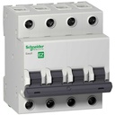 TERMOMAGNETICA 4X 40A  SCHNEIDER EASY9 4,5KA