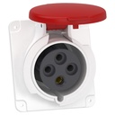 TOMA INDUSTRIAL DE EMBUTIR  32A 3P+T