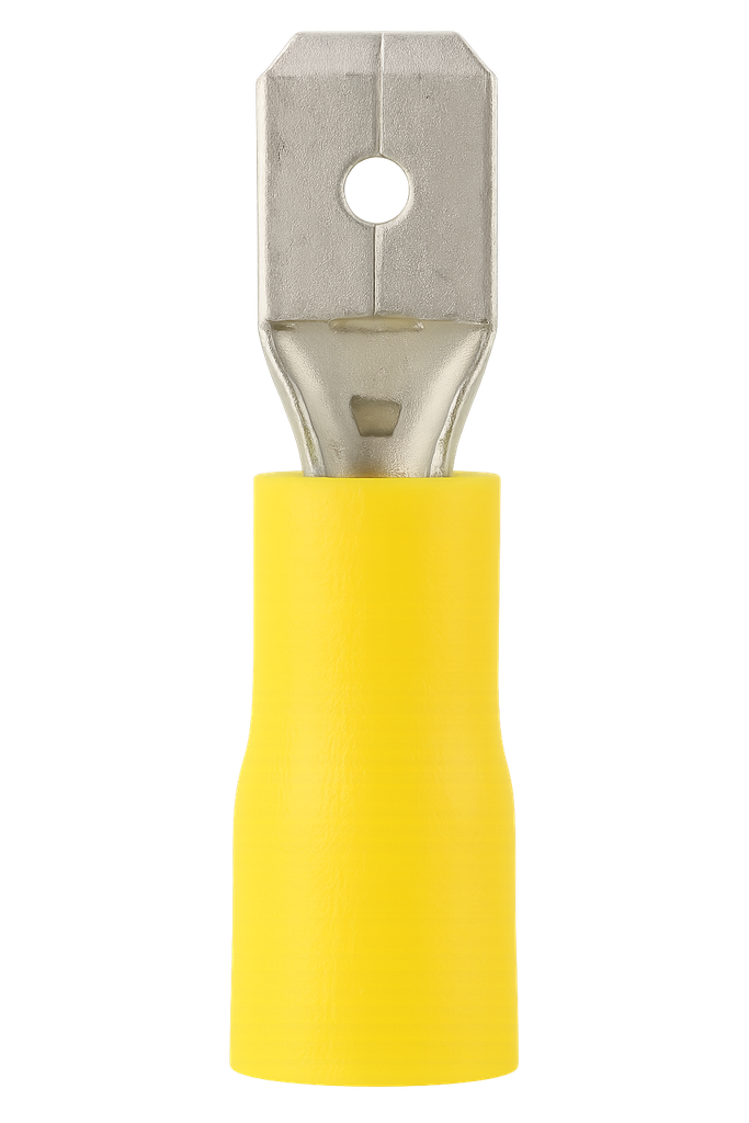 TERMINAL PREAISLADO C16 AMARILLO MACHO L6.3