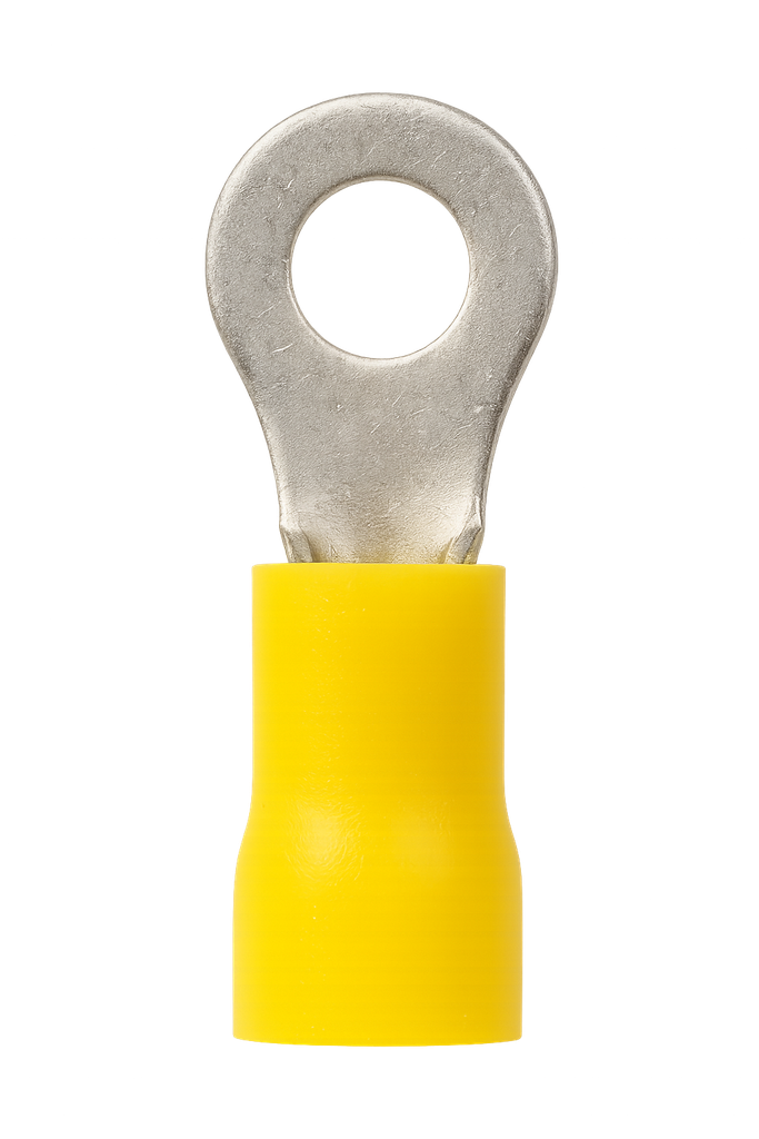 TERMINAL PREAISLADO C-3  AMARILLO OJAL Ø5MM