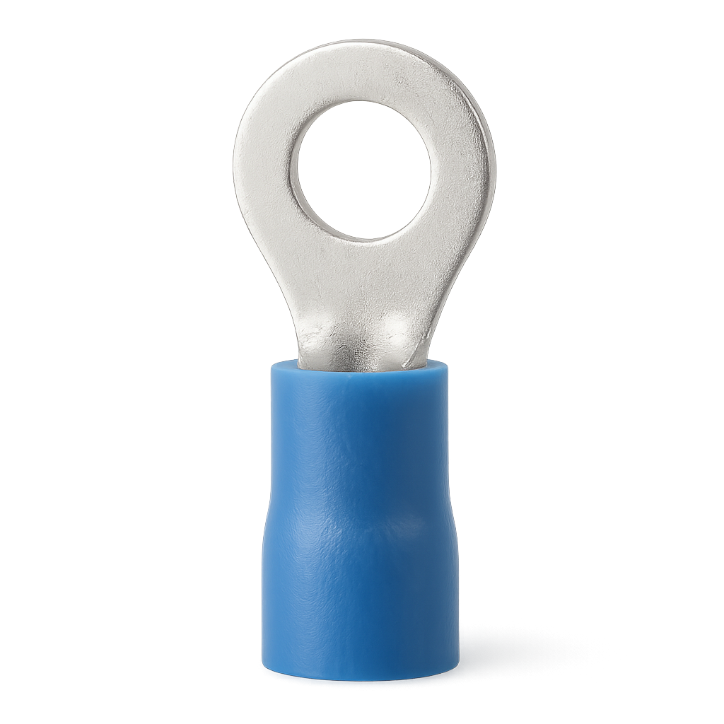 TERMINAL PREAISLADO B-2  AZUL OJAL  Ø3MM