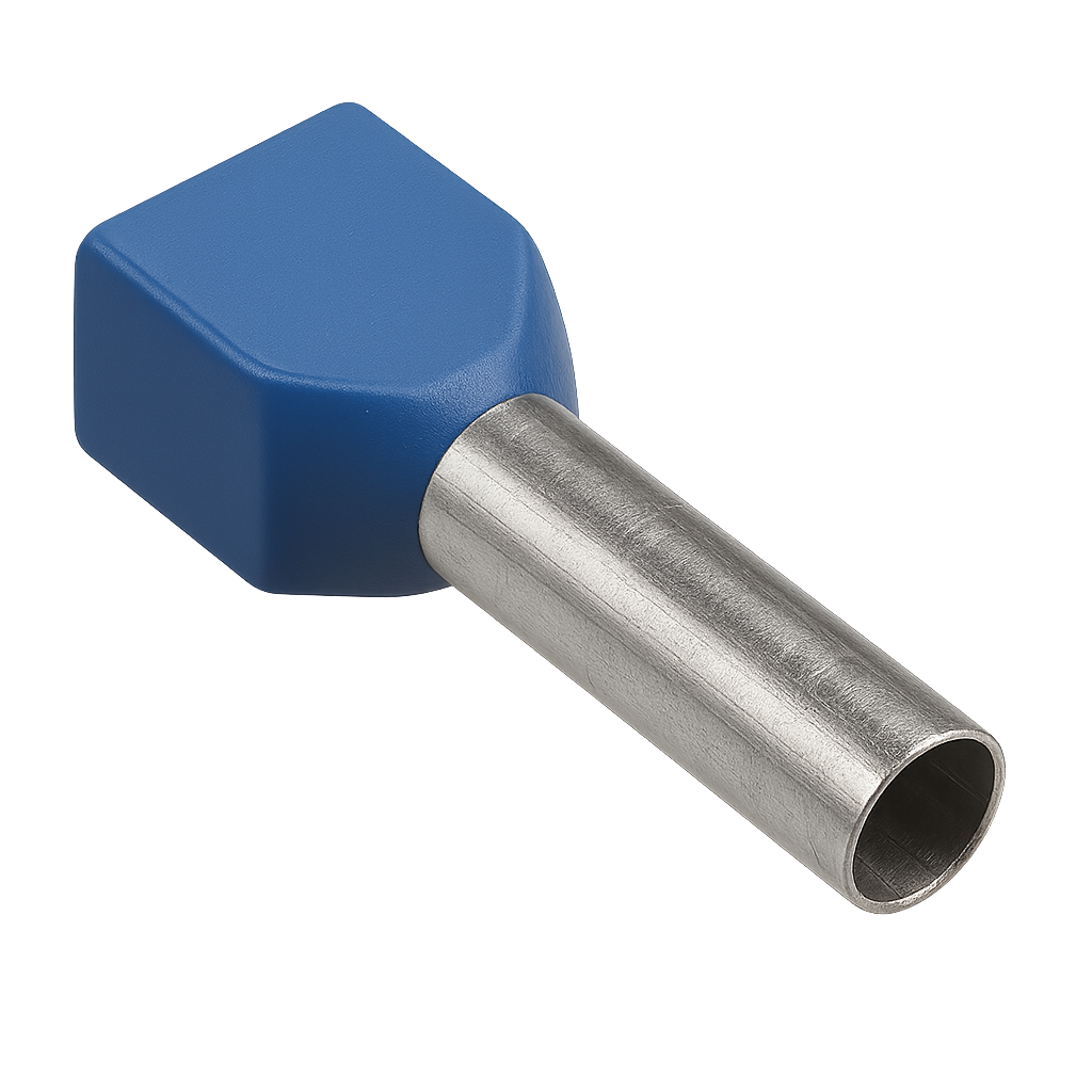 TERMINAL PUNTERA DOBLE 0.75mm²