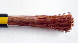 CABLE PORTAELECTRODO 16mm²         