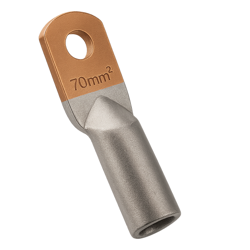 [5431] TERMINAL BIMETÁLICO  70 mm²  OJAL Ø 12,5 mm