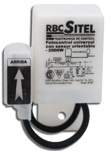 [4838] FOTOCONTROL CON SENSOR ORIENTABLE 100 W LED