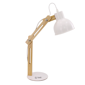 [6535] LÁMPARA DE ESCRITORIO SERENA BLANCO