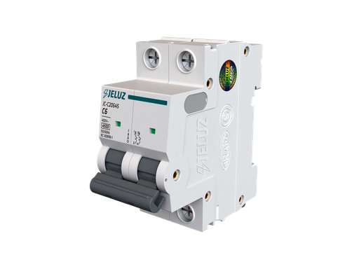 [6541] TERMOMAGNETICA 2X  6A DIN JELUZ 4,5KA