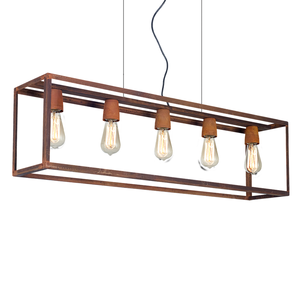 [6560] COLGANTE 5L RECTANGULAR HIERRO OXIDO 
